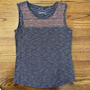 **4/$12** Talbots Sleeveless Striped Top Tank Style - Black and White Size XS